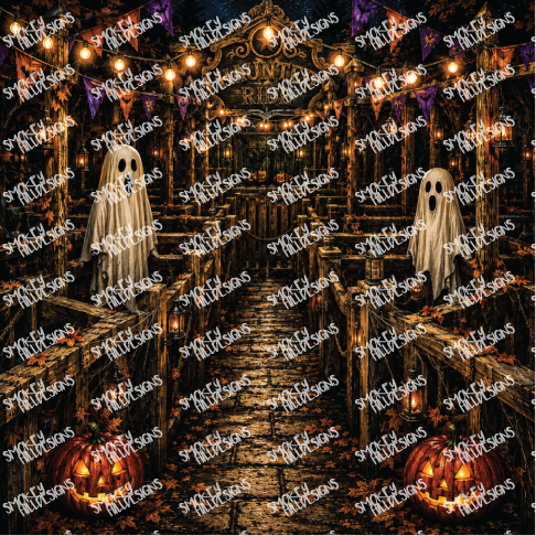 PatternPly® Transparent Halloween Series Volume 5 Spooky Midway 24