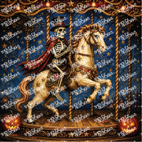 PatternPly® Transparent Halloween Series Volume 5 Spooky Midway 2