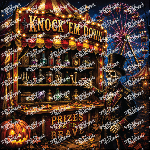 PatternPly® Transparent Halloween Series Volume 5 Spooky Midway 30
