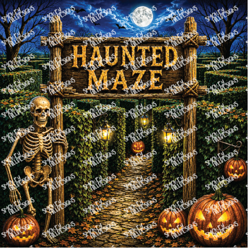 PatternPly® Transparent Halloween Series Volume 5 Spooky Midway 32