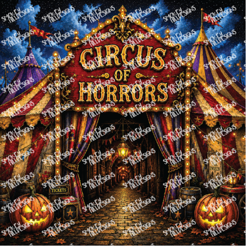 PatternPly® Transparent Halloween Series Volume 5 Spooky Midway 3