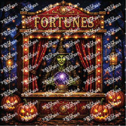 PatternPly® Transparent Halloween Series Volume 5 Spooky Midway 5