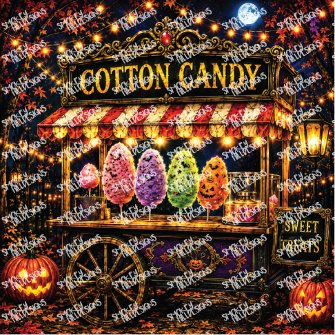 PatternPly® Transparent Halloween Series Volume 5 Spooky Midway 6