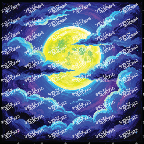 PatternPly® Transparent Halloween Series Volume 6 Neon Halloween 12