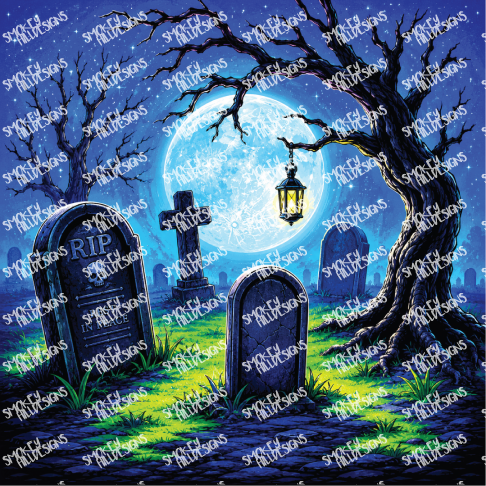 PatternPly® Transparent Halloween Series Volume 6 Neon Halloween 15