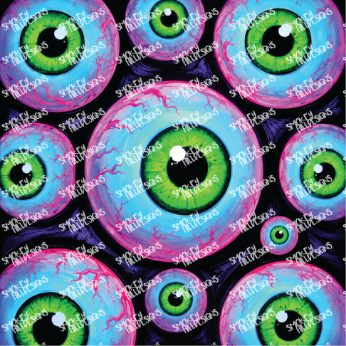 PatternPly® Transparent Halloween Series Volume 6 Neon Halloween 17
