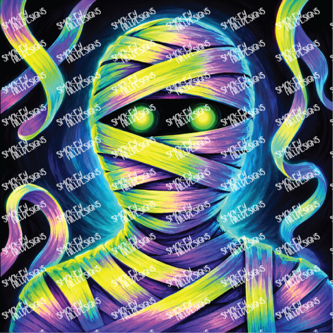 PatternPly® Transparent Halloween Series Volume 6 Neon Halloween 21