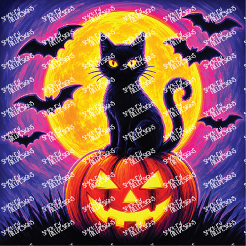 PatternPly® Transparent Halloween Series Volume 6 Neon Halloween 22