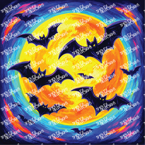 PatternPly® Transparent Halloween Series Volume 6 Neon Halloween 23