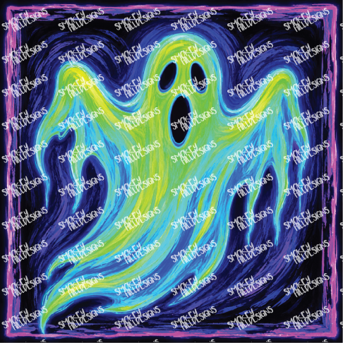 PatternPly® Full Coverage Halloween Series Volume 6 Neon Halloween 25
