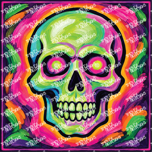 PatternPly® Transparent Halloween Series Volume 6 Neon Halloween 2