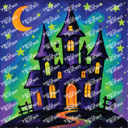 PatternPly® Transparent Halloween Series Volume 6 Neon Halloween 3