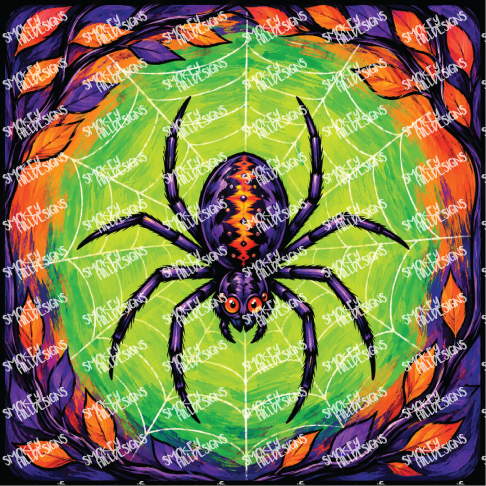 PatternPly® Transparent Halloween Series Volume 6 Neon Halloween 4