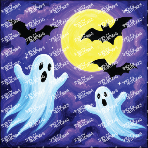 PatternPly® Transparent Halloween Series Volume 6 Neon Halloween 5