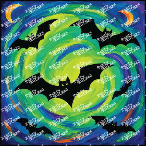 PatternPly® Transparent Halloween Series Volume 6 Neon Halloween 7