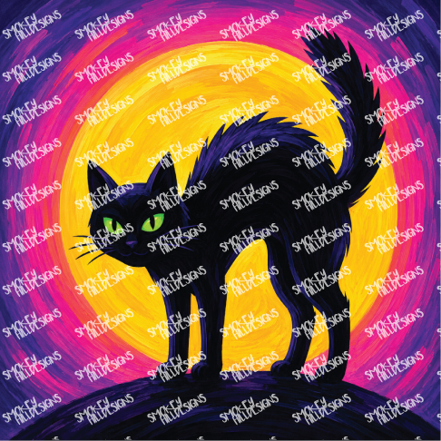 PatternPly® Transparent Halloween Series Volume 6 Neon Halloween 8