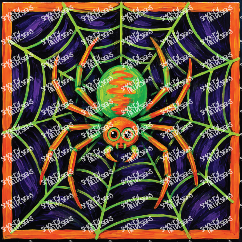 PatternPly® Transparent Halloween Series Volume 6 Neon Halloween 9