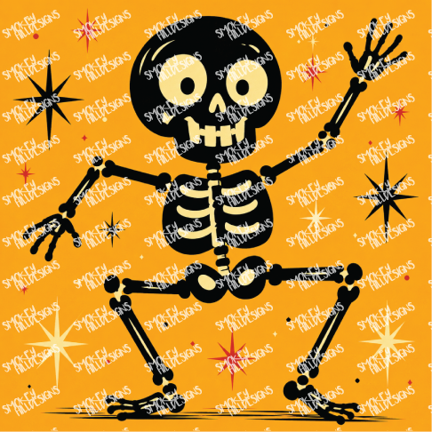 PatternPly® Transparent Halloween Series Volume 8 Mid Century Halloween 13