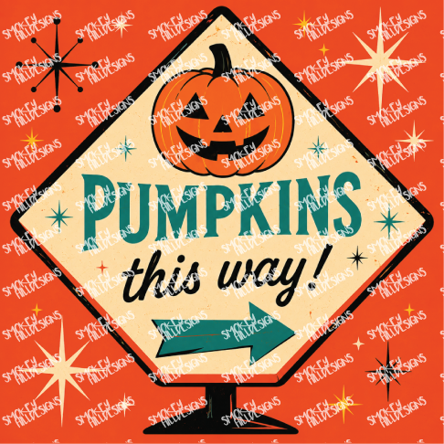 PatternPly® Transparent Halloween Series Volume 8 Mid Century Halloween 5