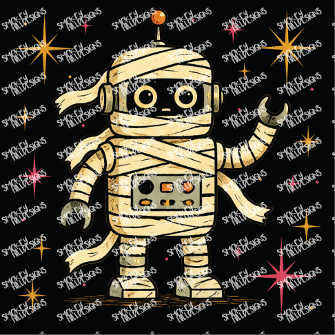 PatternPly® Transparent Halloween Series Volume 8 Mid Century Halloween 6