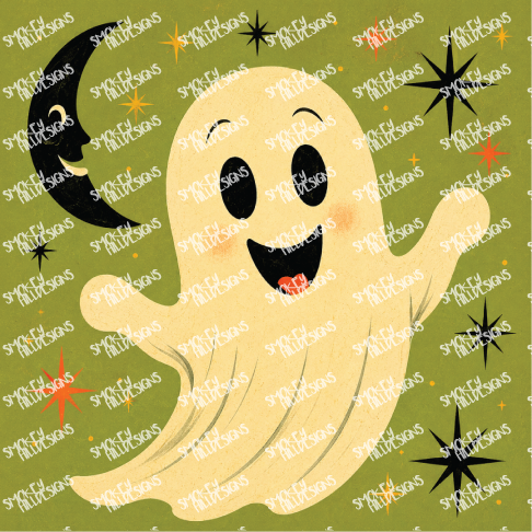PatternPly® Transparent Halloween Series Volume 8 Mid Century Halloween 9