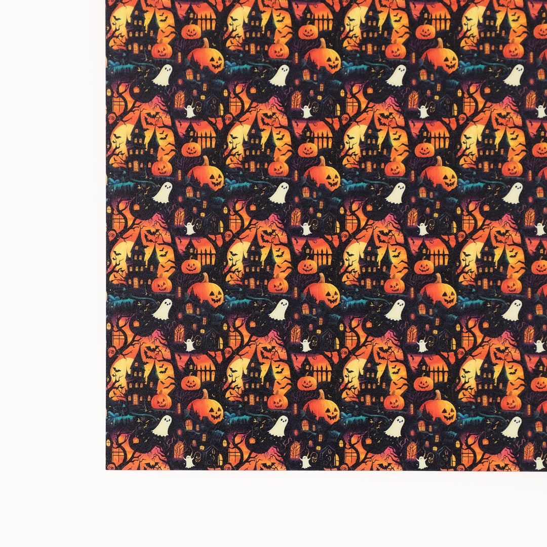 PatternPly® Transparent Haunted Houses Micro