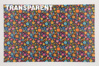PatternPly® Transparent Hearts and Flowers sheet showing the pattern