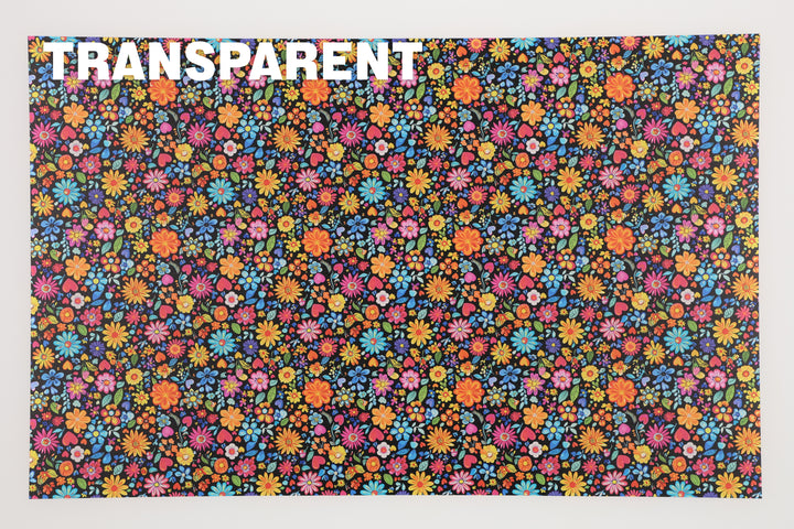 PatternPly® Transparent Hearts and Flowers