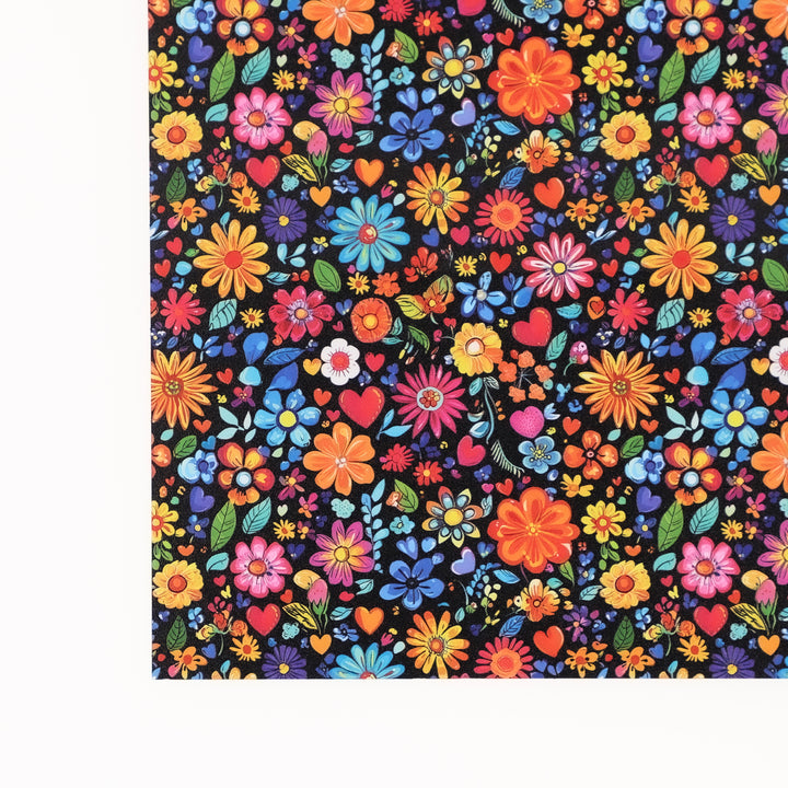 PatternPly® Full Coverage Hearts and Flowers