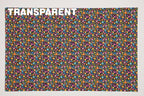 PatternPly® Transparent Hearts and Flowers Micro sheet showing the pattern