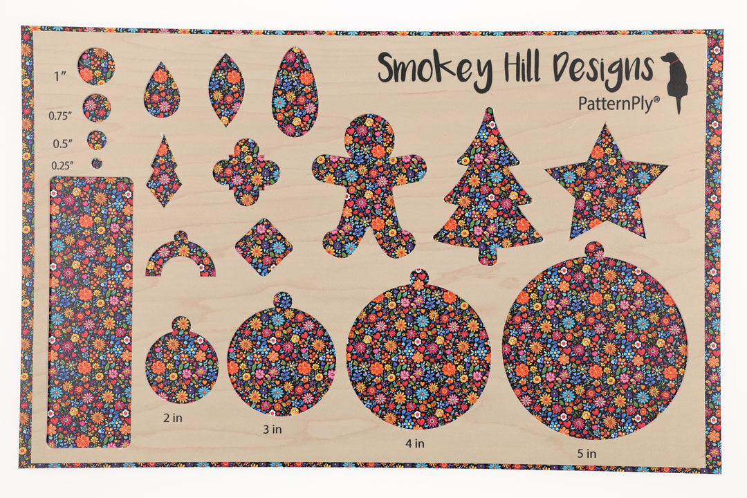 PatternPly® Full Coverage Hearts and Flowers Micro