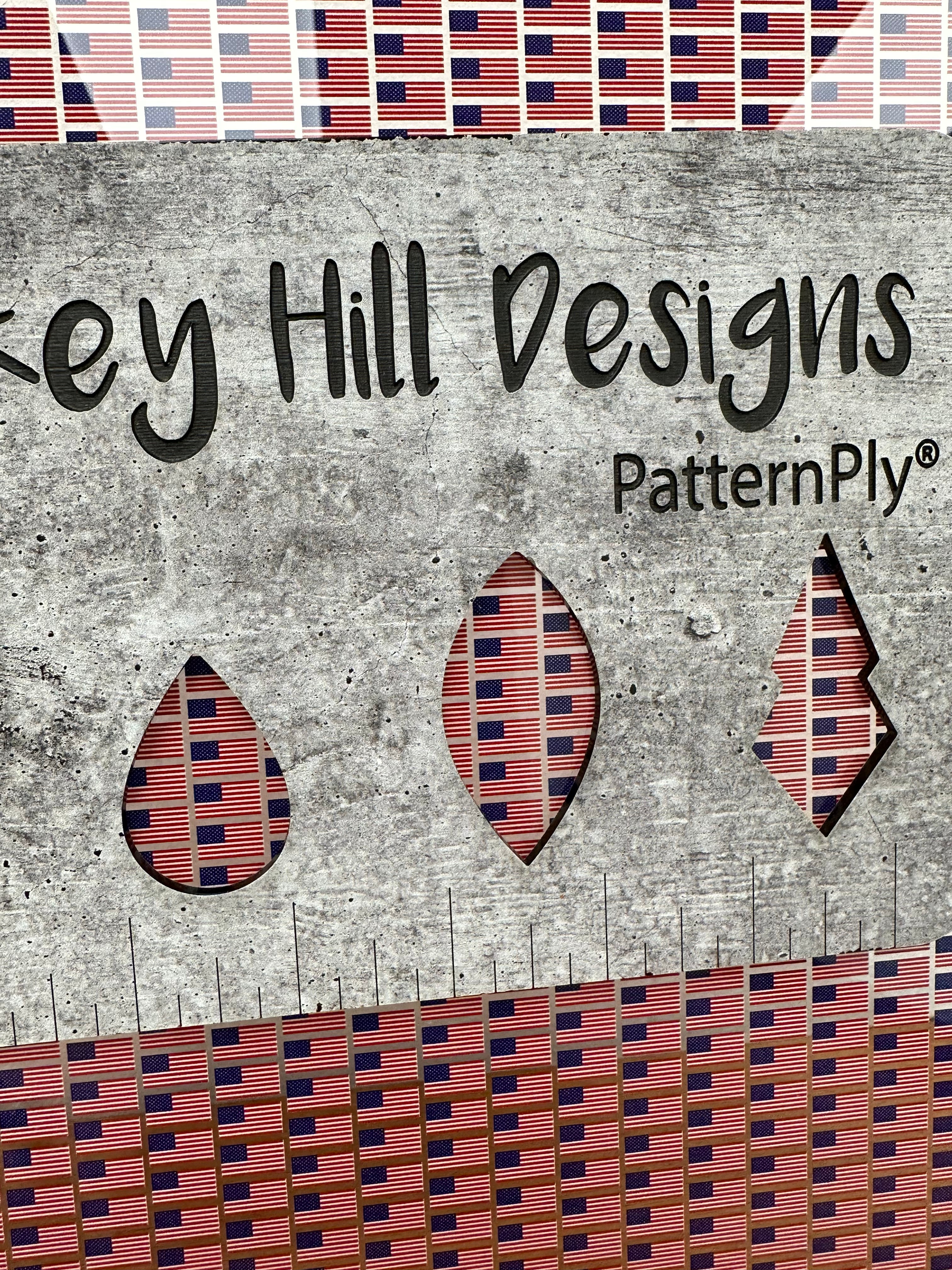PatternPly® Scattered Micro American Flags product photo 2