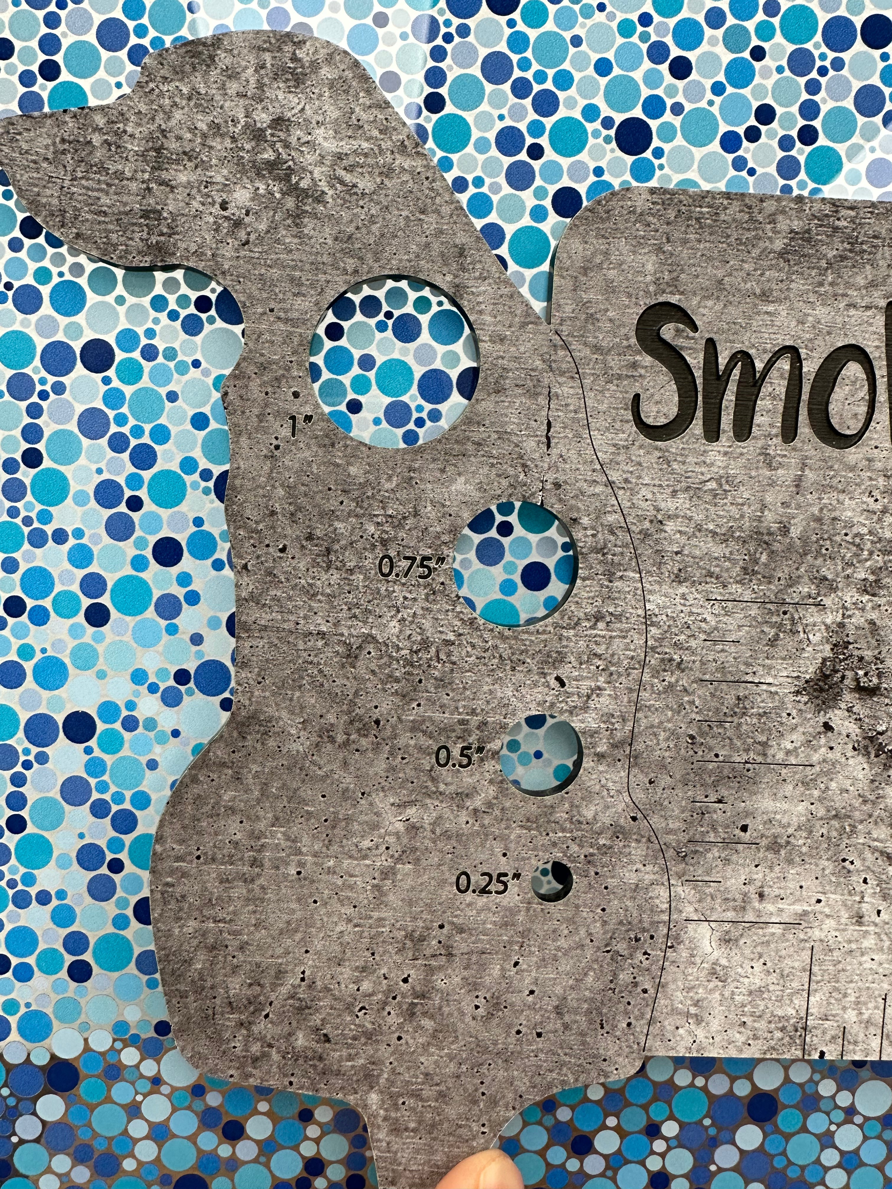 PatternPly® Scattered Micro Blue Bubbles product photo 4