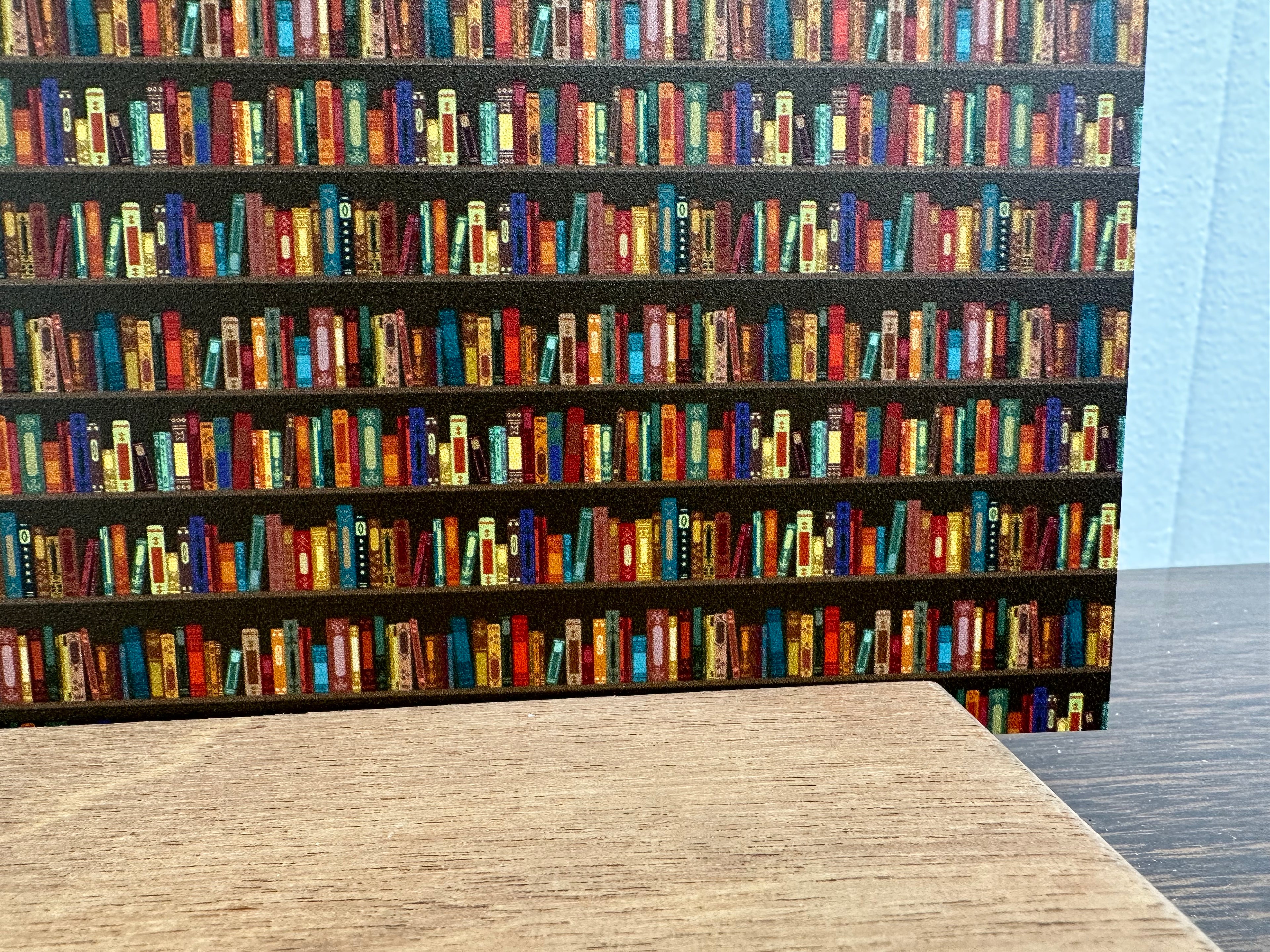 PatternPly® Full Coverage Bookshelves sheet showing the pattern