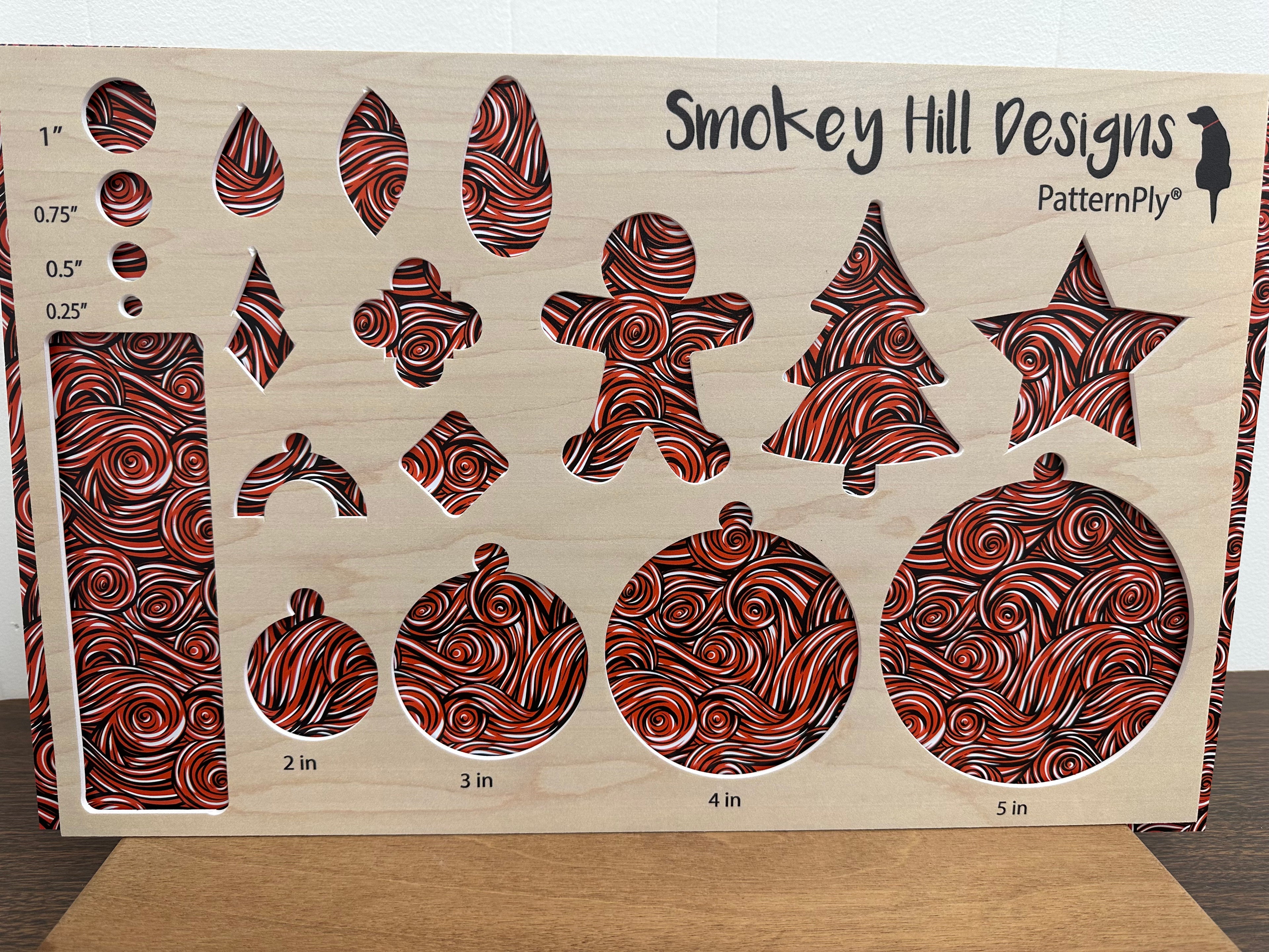 PatternPly® Full Coverage Halloween Swirls Large product photo 2