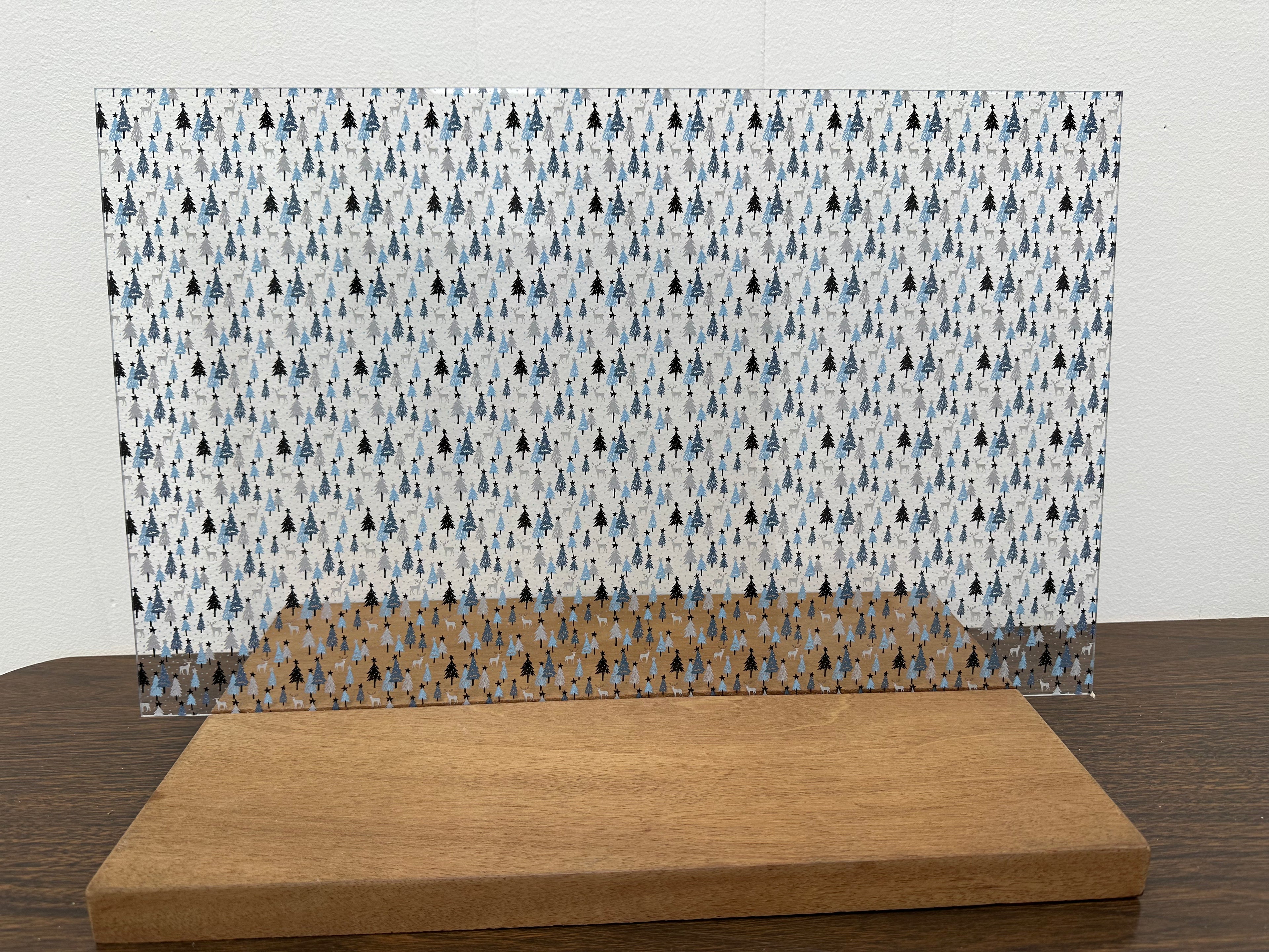 PatternPly® Scattered Blue and Gray Trees product photo 3