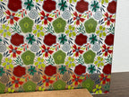 PatternPly® Scattered Freeform Christmas Floral sheet showing the pattern