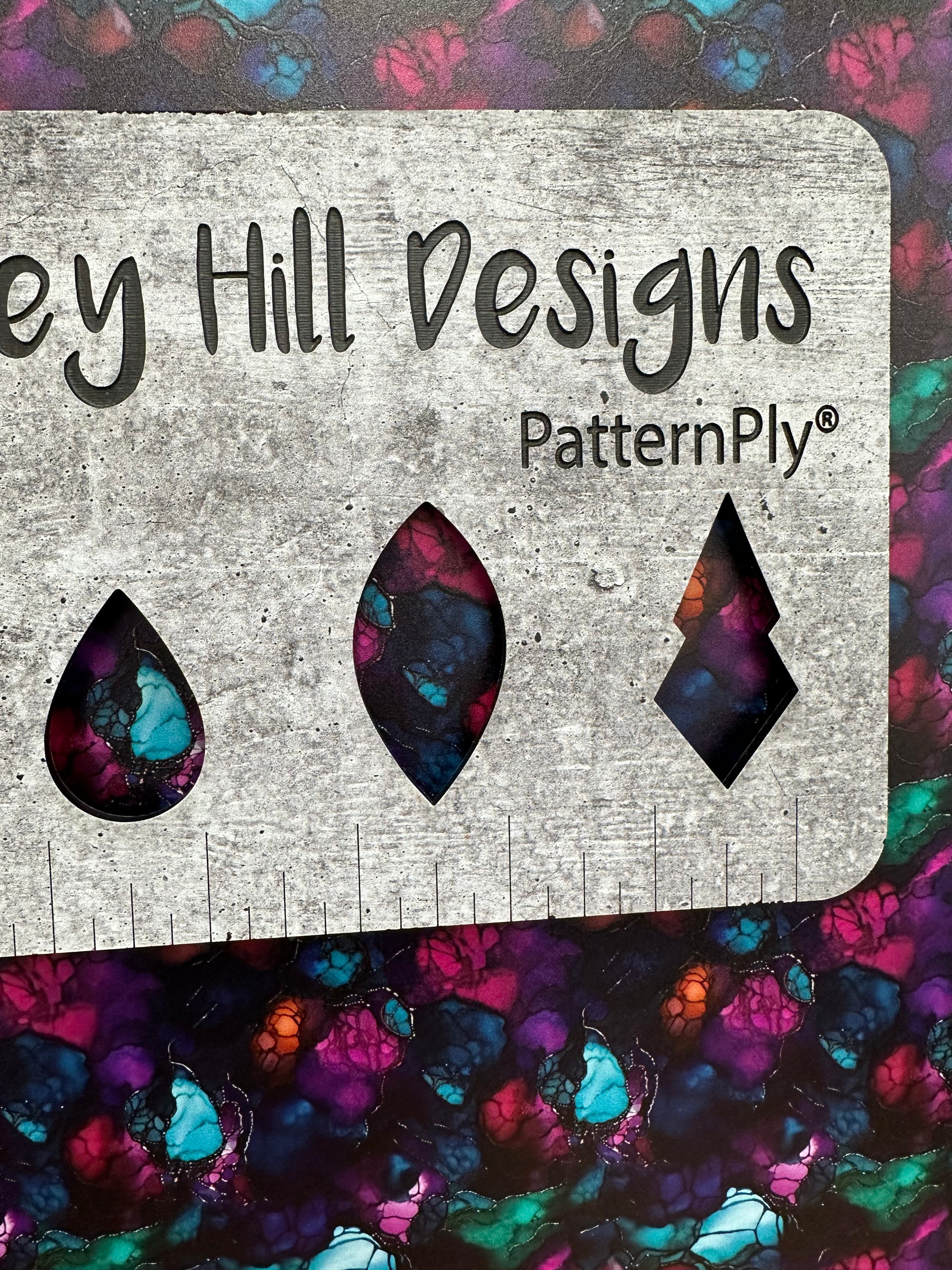 PatternPly® Full Coverage Blue, Teal, and Purple Alcohol Ink product photo 2