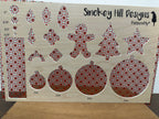 PatternPly® Scattered Poinsettia Mandala product photo 2