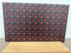 PatternPly® Full Coverage Red and Green Christmas Mums product photo 3