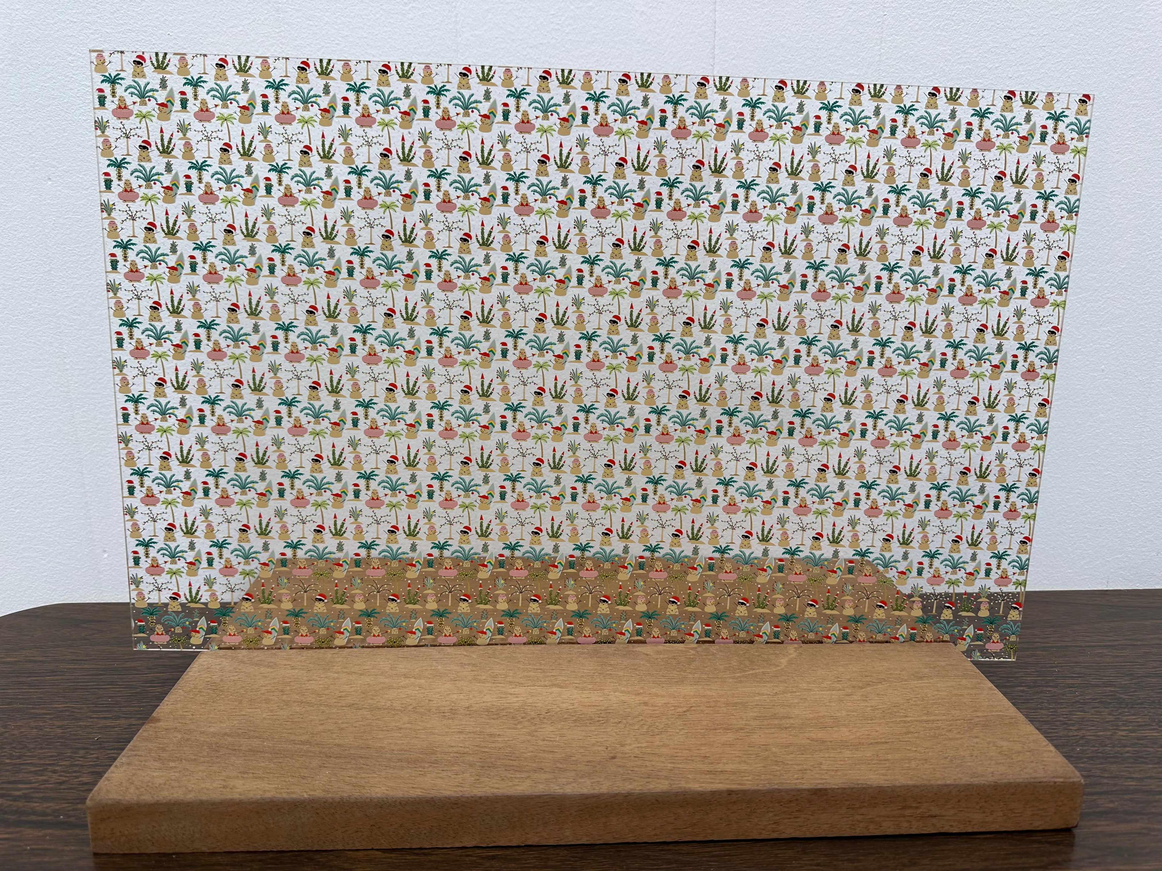 PatternPly® Scattered Beachy Snowmen product photo 3