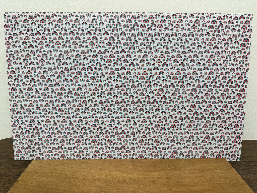 PatternPly® Full Coverage Micro Christmas Rainbows product photo 3