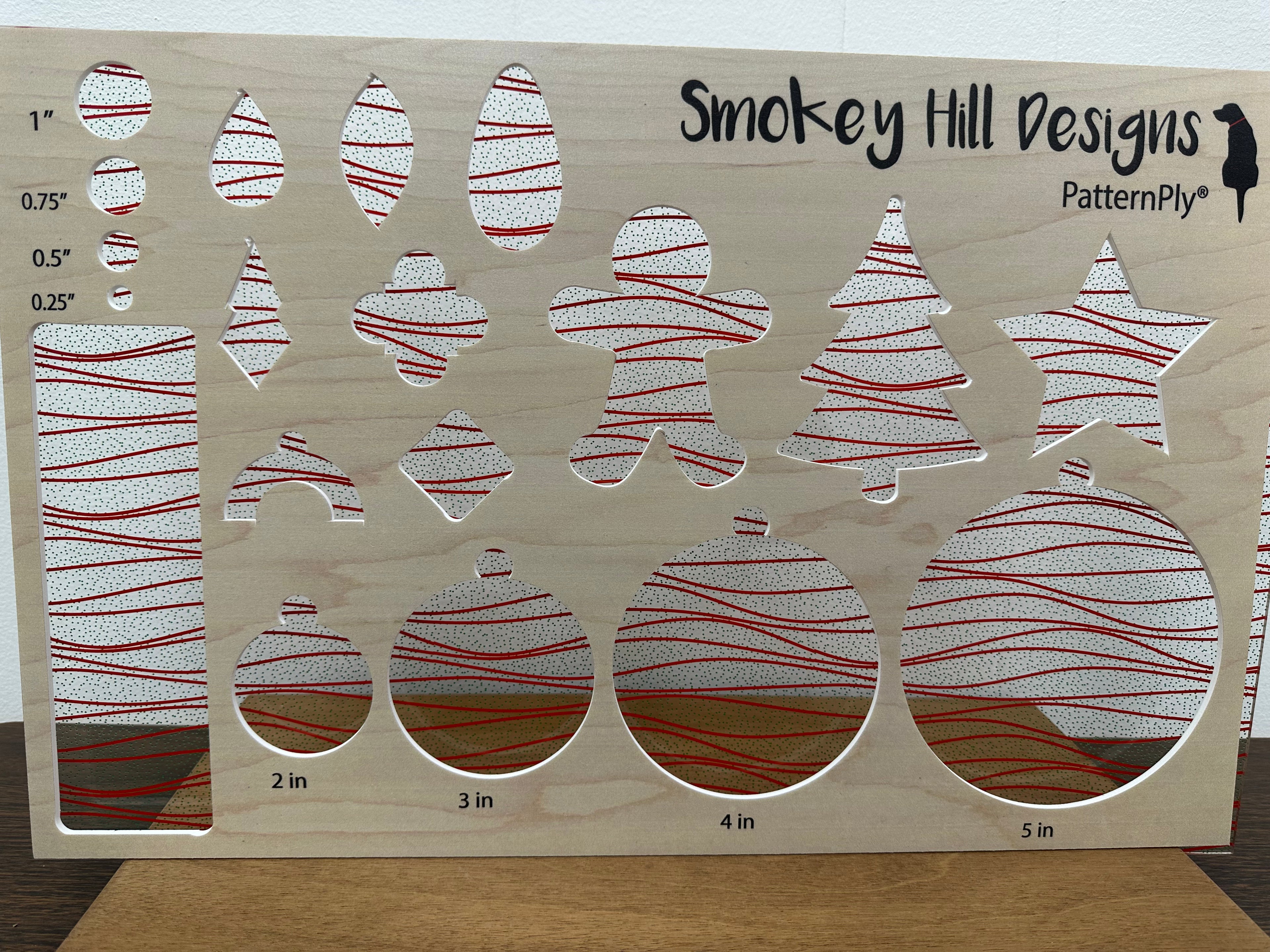 PatternPly® Scattered Holiday Snack Cake product photo 2
