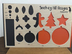 PatternPly® Full Coverage Halloween Polka Dot Duo product photo 2