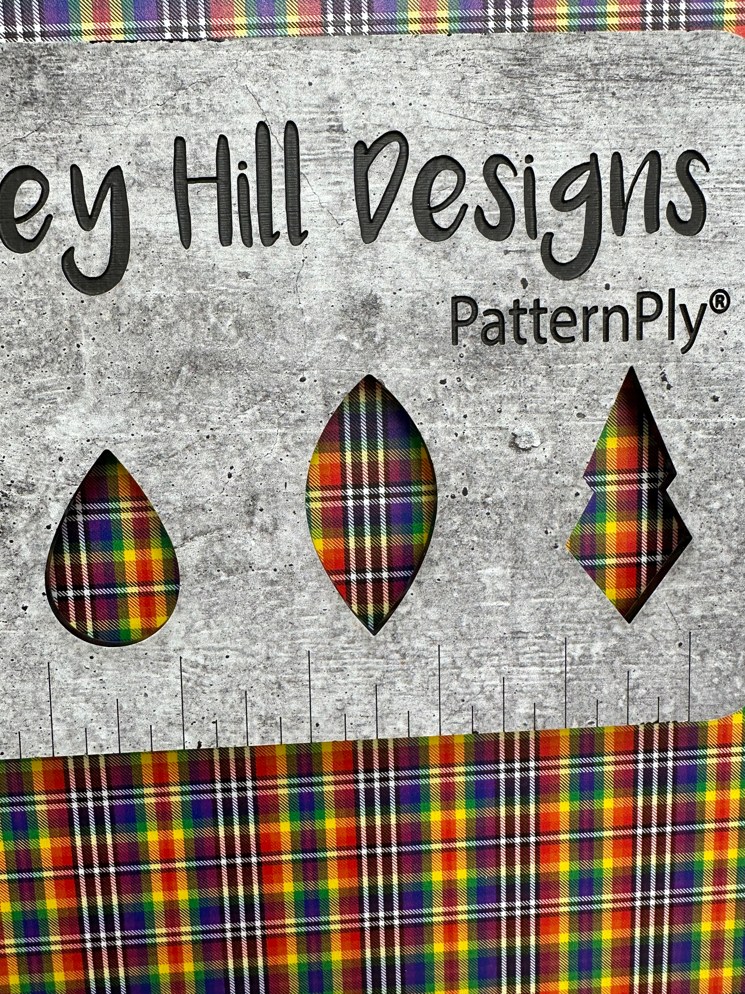 PatternPly® Full Coverage Rainbow Plaid product photo 2