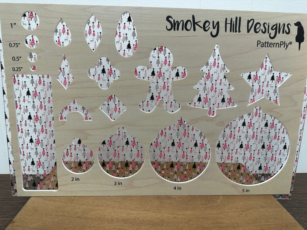 PatternPly® Scattered Pink and Gray Trees product photo 2