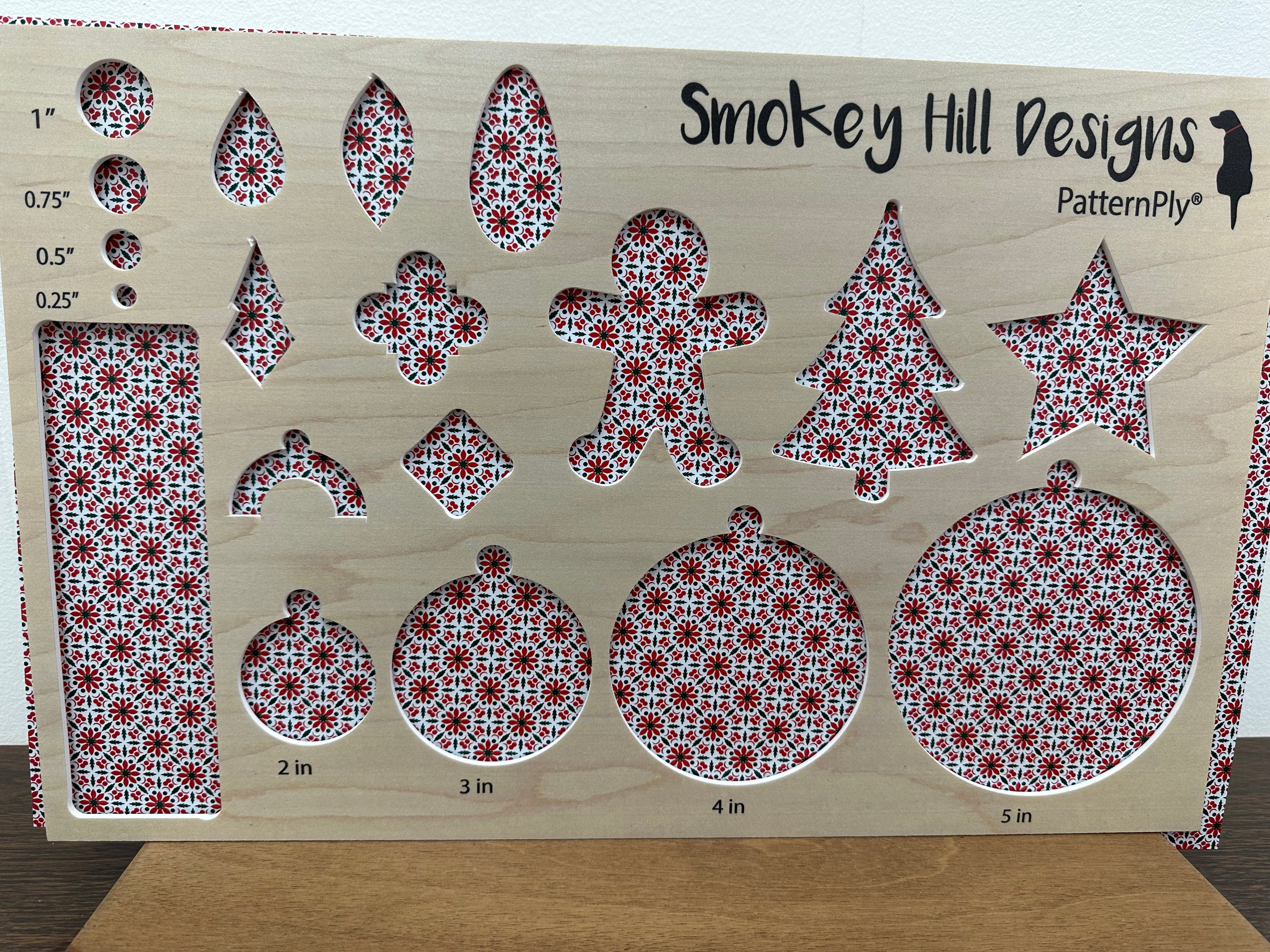 PatternPly® Full Coverage Poinsettia Mandala product photo 2