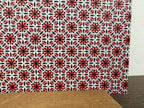 PatternPly® Full Coverage Poinsettia Mandala sheet showing the pattern