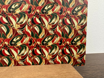 PatternPly® Abstract Red, Green, and Gold