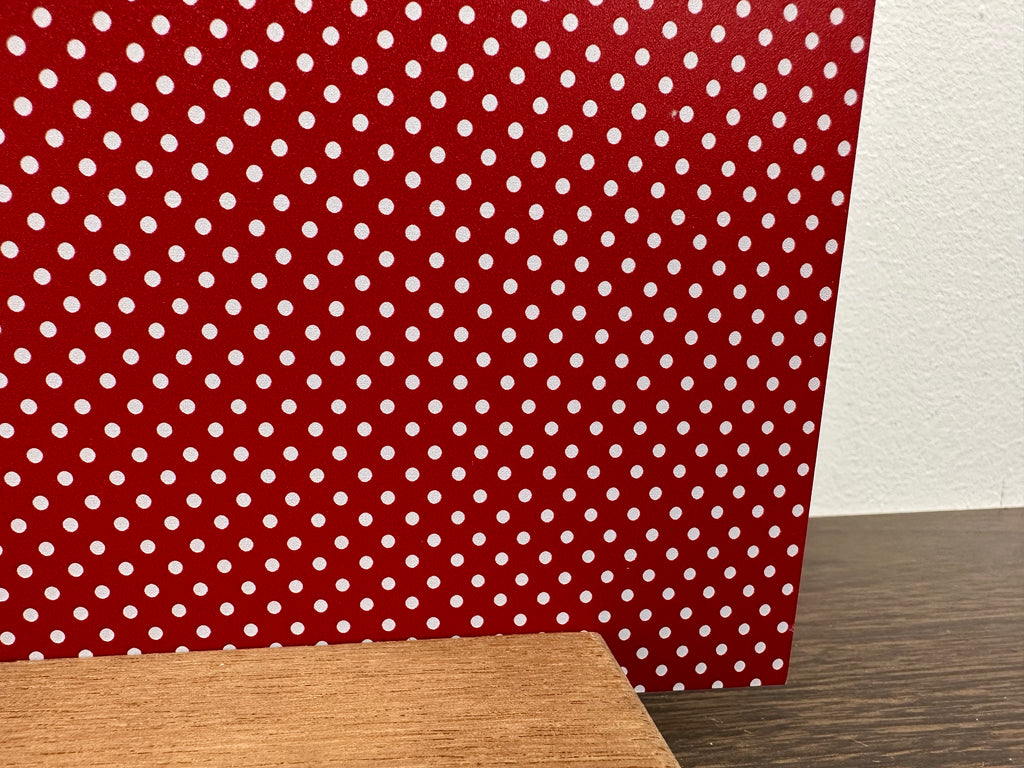 PatternPly® Full Coverage Red and Green Christmas Polka Dot Duo product photo 3